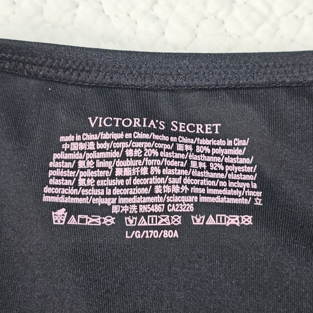 NWT Black Nero V Hardware Swim Bikini Bottom - Picture 9 of 9